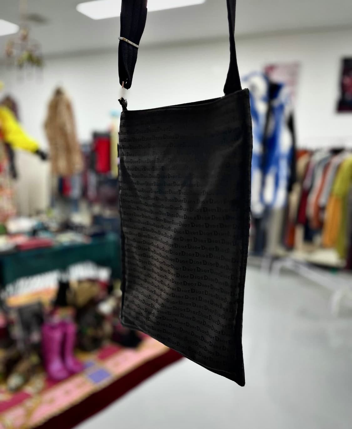 90s 디올 아카이브 스펠 아웃 크로스 바디 백 가방 상품이미지6
