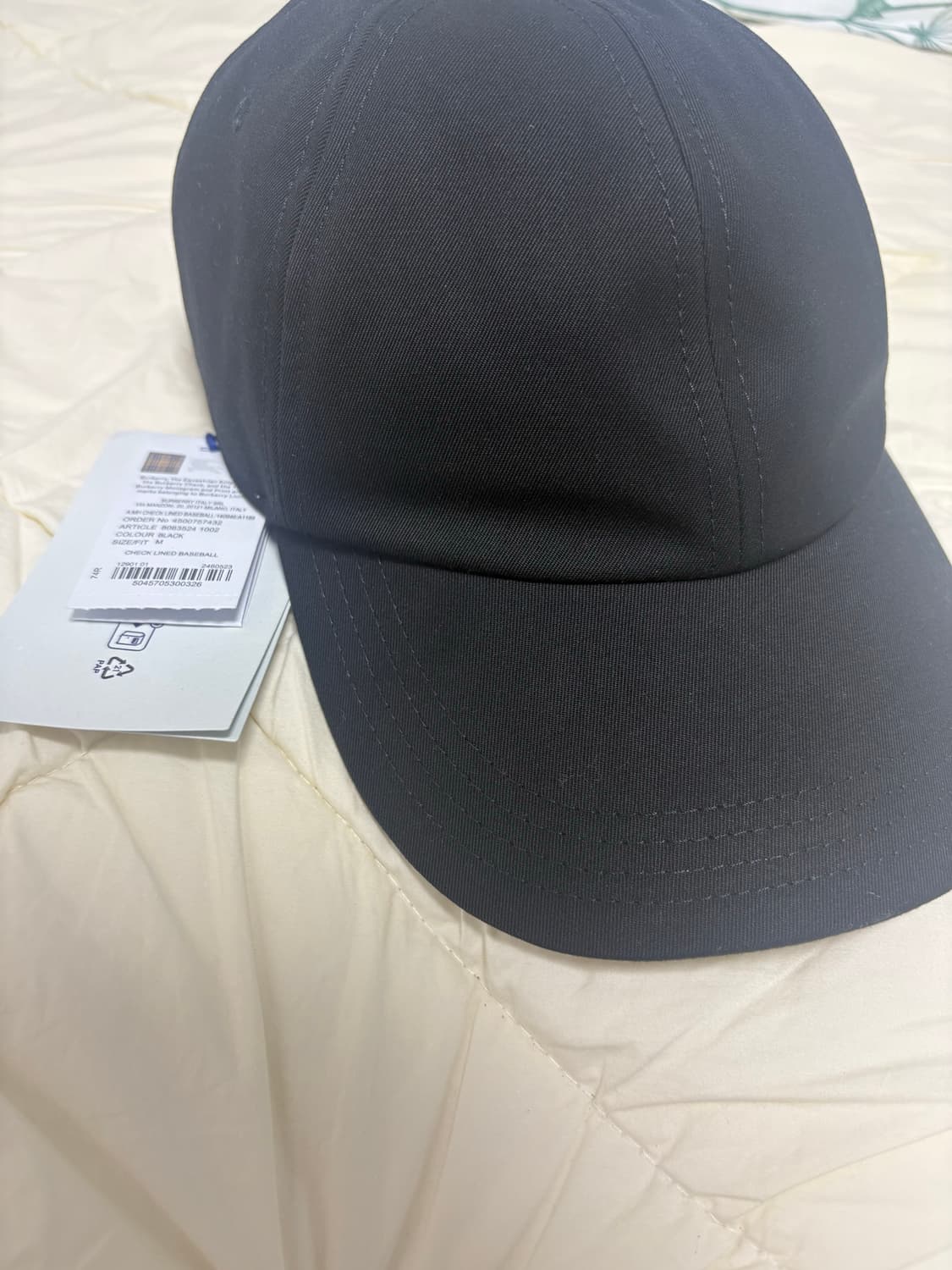 버버리 코튼 캡 상품이미지2