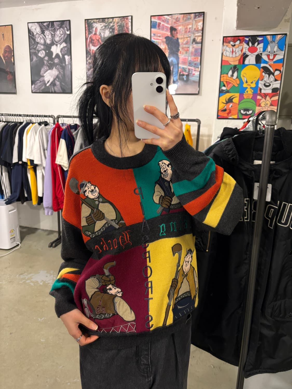 Piz sports 빈티지 스웨터 상품이미지3