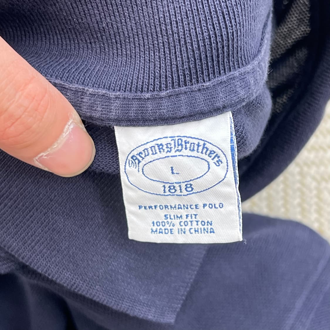 브룩스 브라더스 하프 카라티 r3503 상품이미지6