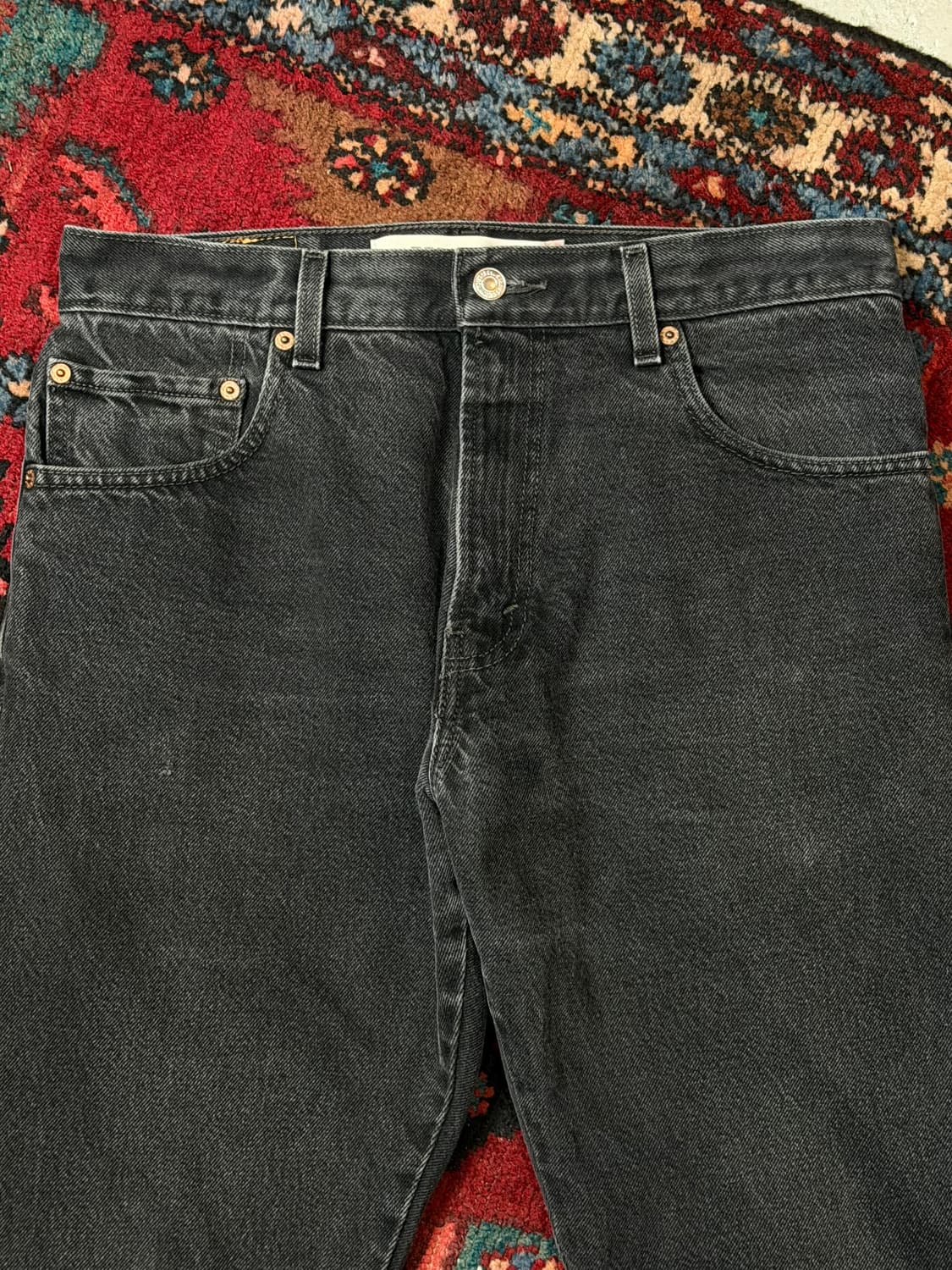 00's 리바이스 517 블랙 부츠컷 플레어진 상품이미지5