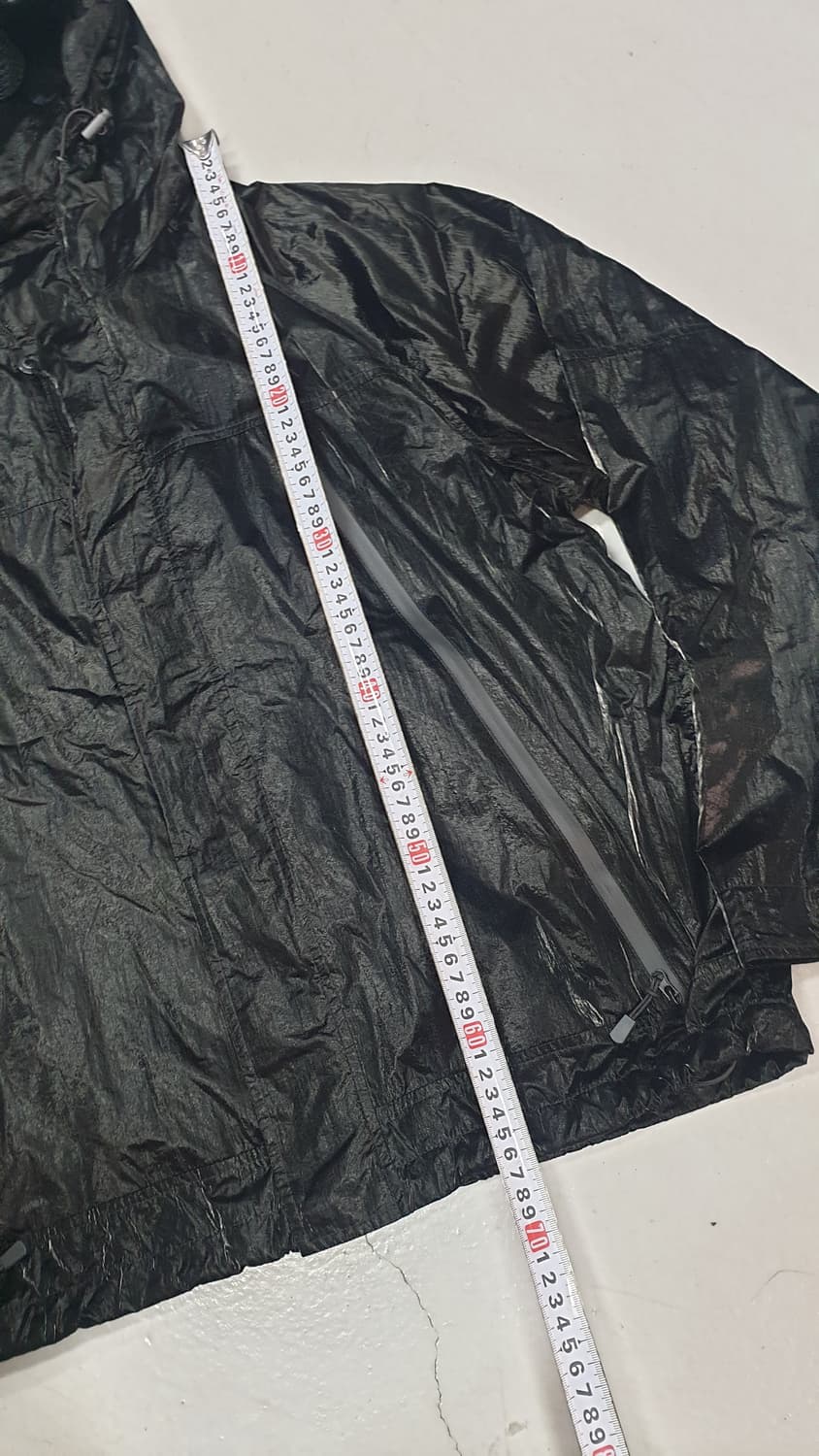 비슬로우 퍼플 블랙 후드 바람막이 M 상품이미지4