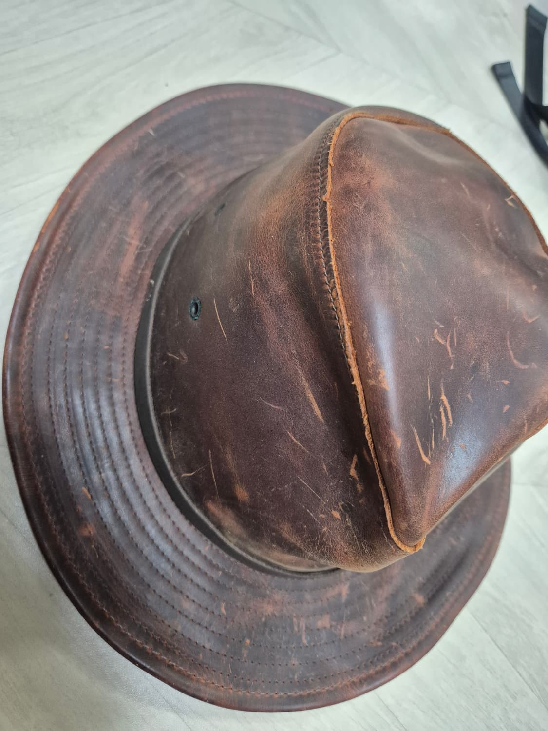 Henschel Hat Co. 가죽 모자 카우보이 상품이미지2