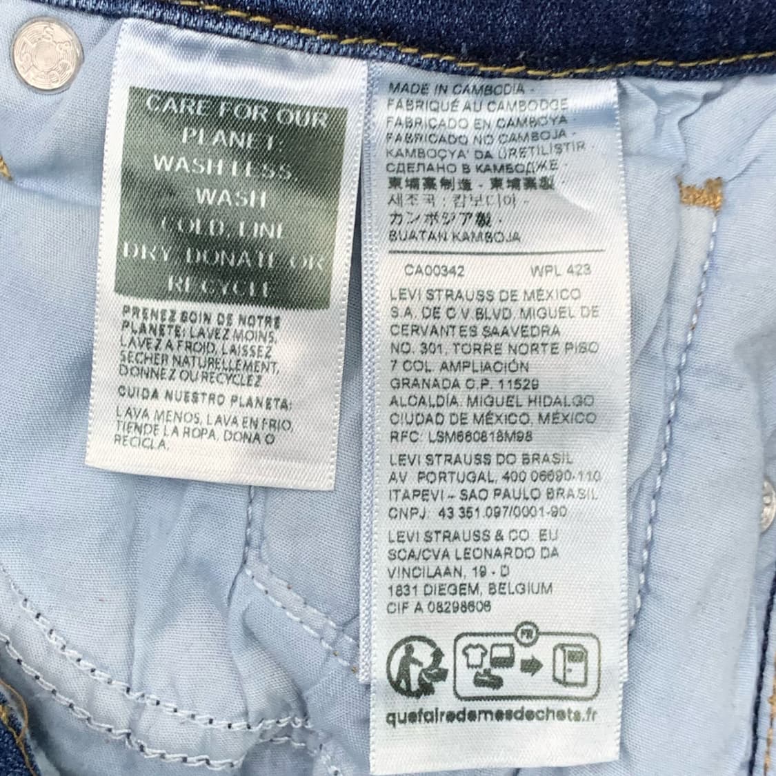 [25~] 리바이스 클래식 부츠컷 데님팬츠 상품이미지6