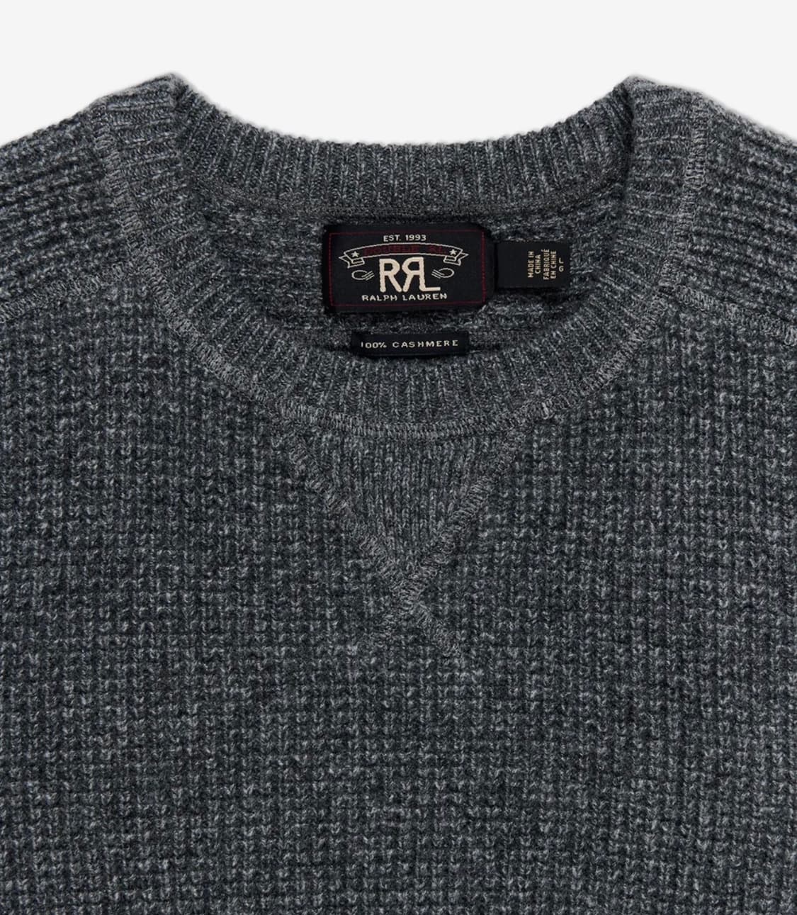 [S] 더블알엘 RRL 와플 니트 캐시미어 스웨터  상품이미지3