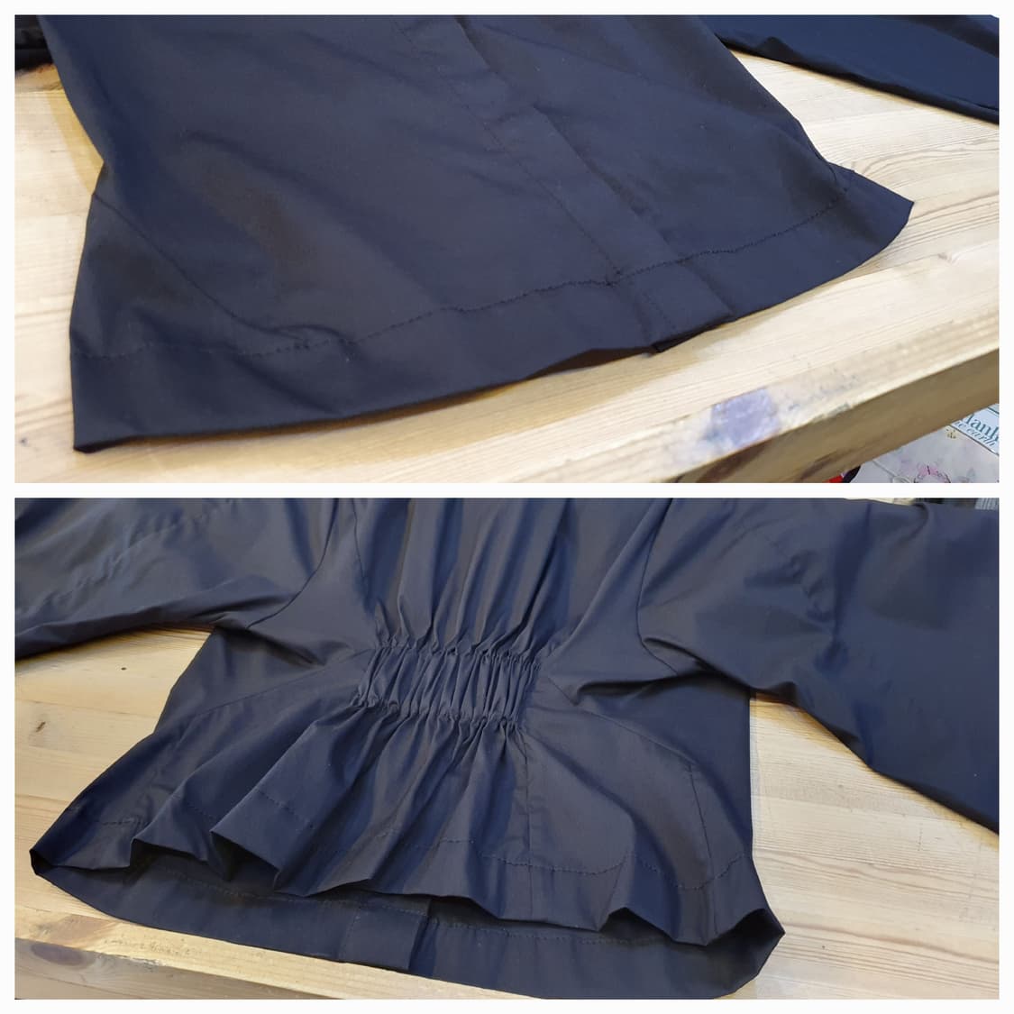 44/슬림55.COS 크롭 브이넥 블라우스  상품이미지6