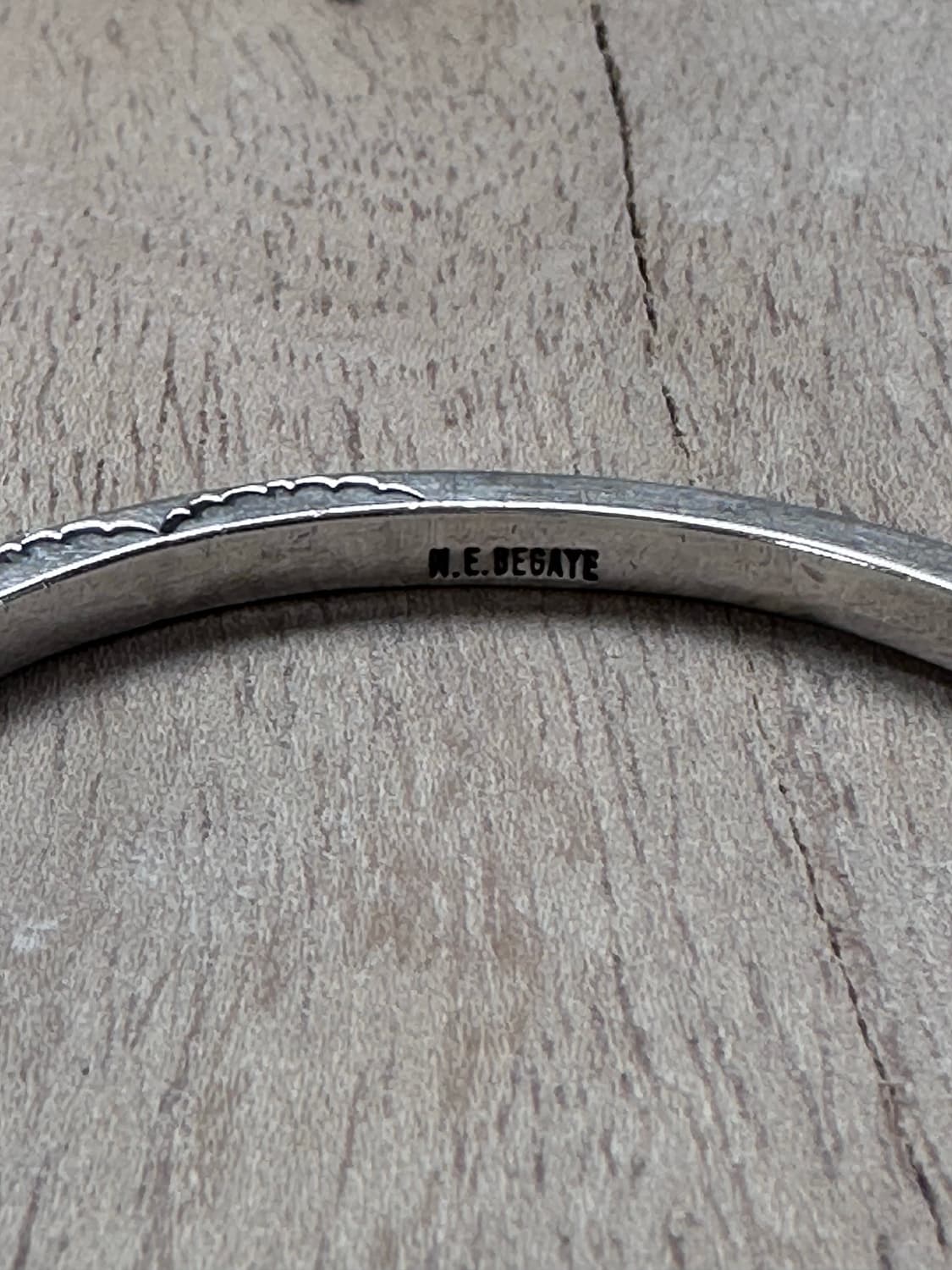 [네이티브 아메리칸]M.E.BEGYE 애로우 패턴 스탬프 커프 상품이미지5