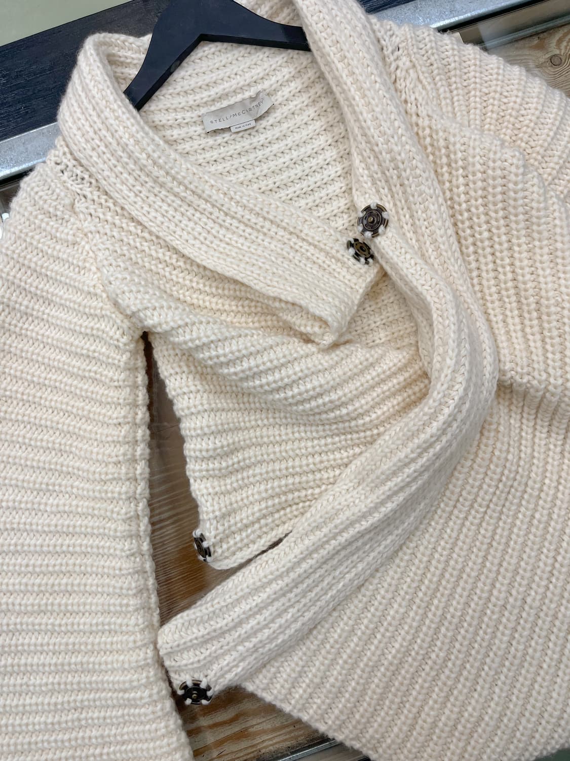 스텔라 매카트니 드레이프 랩 가디건 상품이미지4