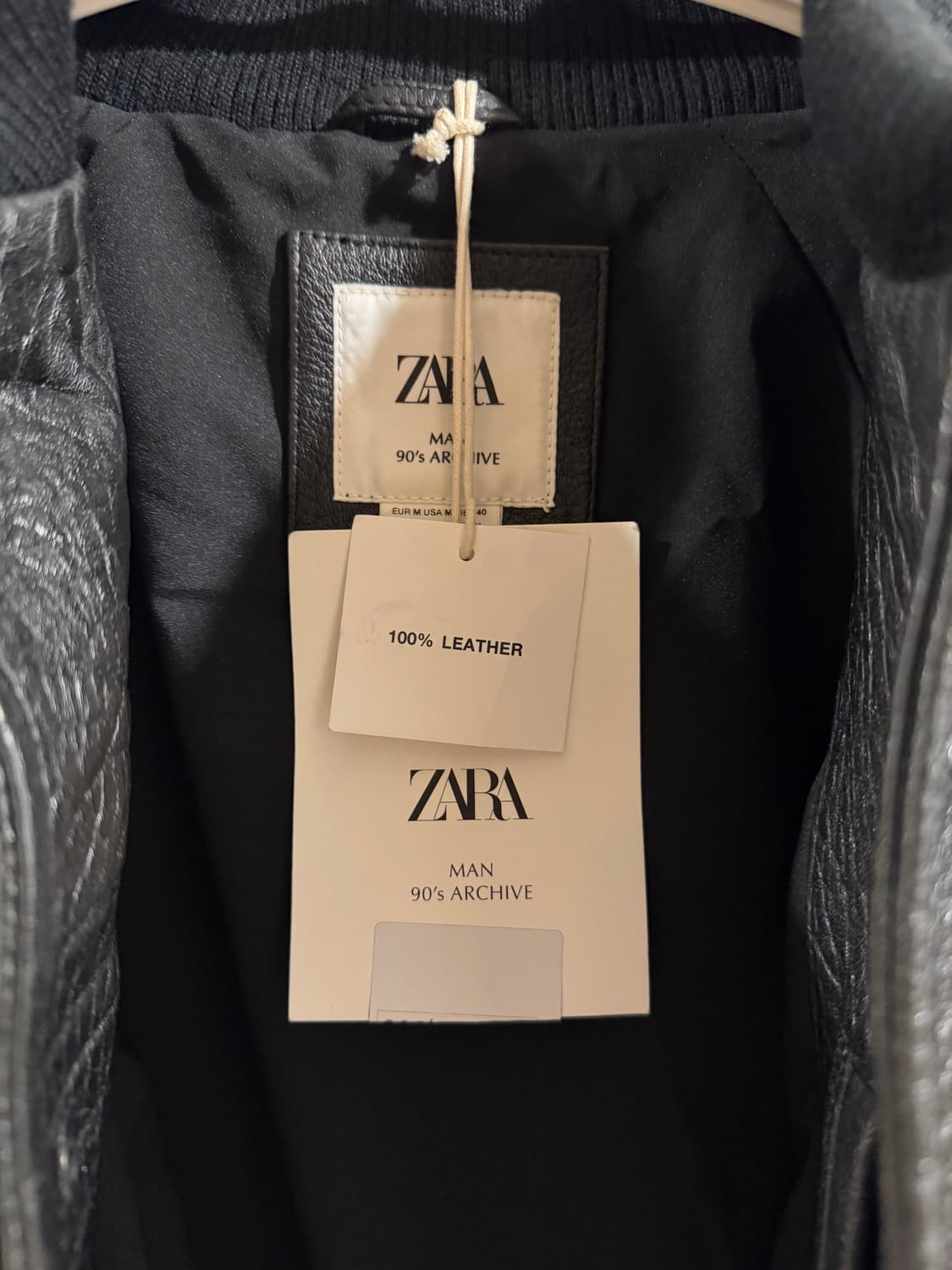 자라맨즈 90s 아카이브 100% LEATHER 자켓 상품이미지7