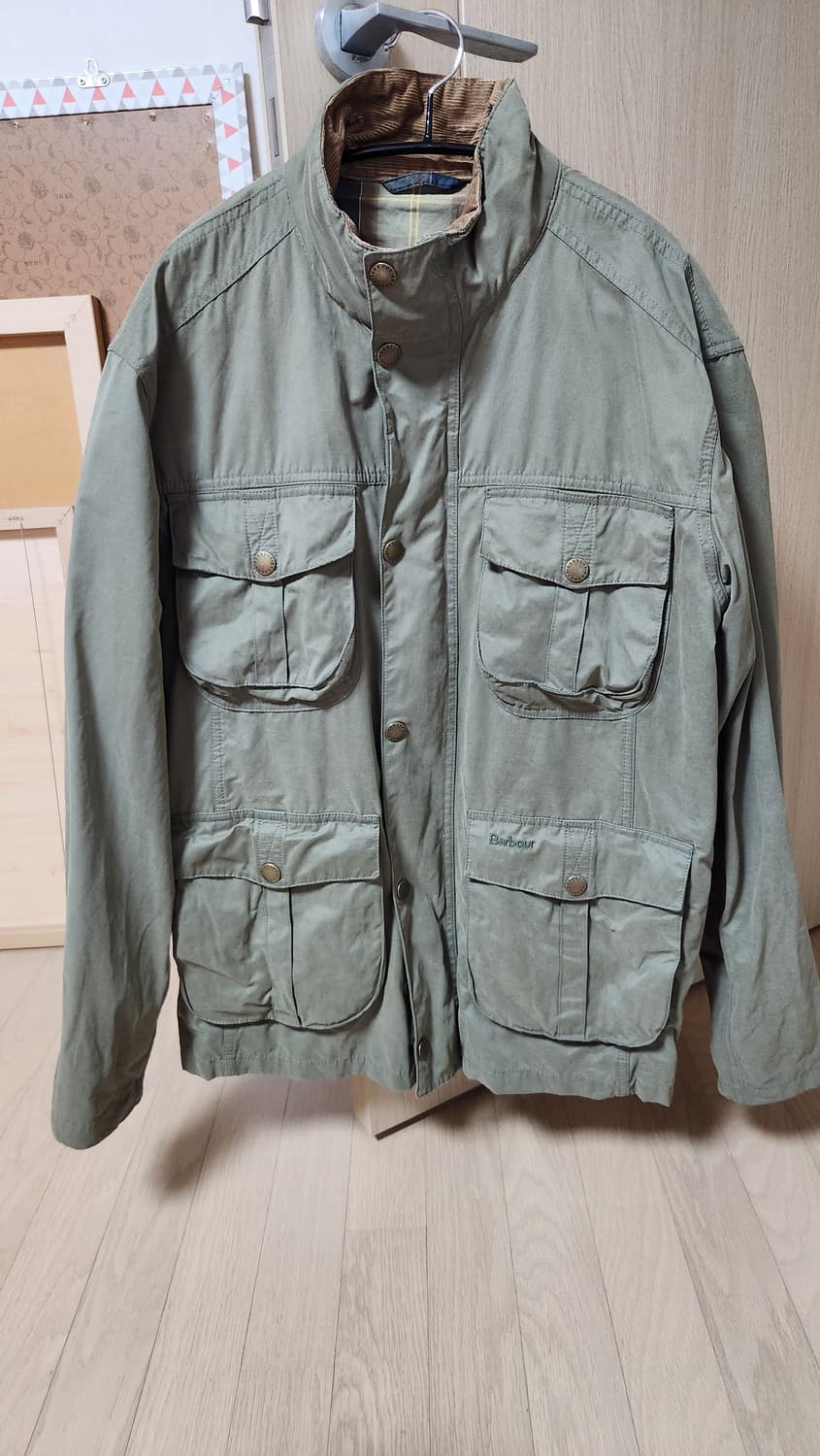 바버 남성 올리브 Sanderling 캐주얼 자켓 팔아요~ 상품이미지1