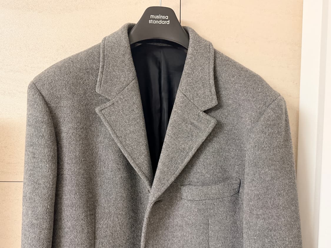 MNGU / 체스터필드 코트 그레이 / L 상품이미지2