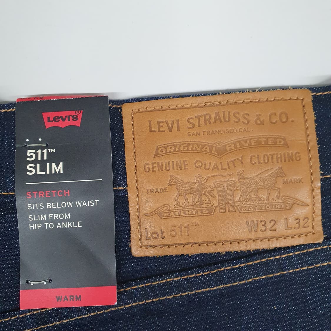 새상품 리바이스 프리미엄 511 슬림 청바지 상품이미지4