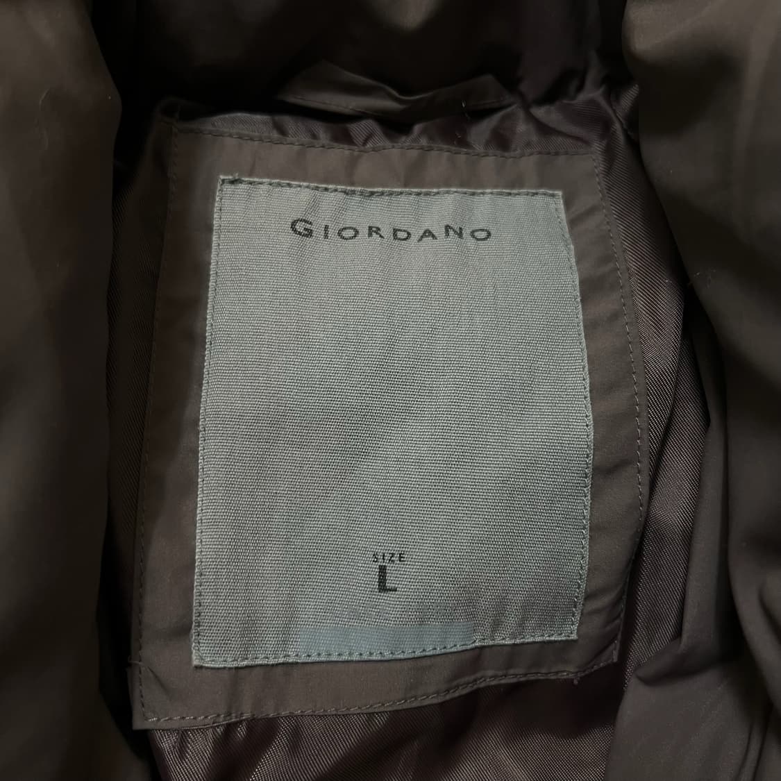 지오다노 남성 덕다운 푸퍼 패딩 L/100  상품이미지4