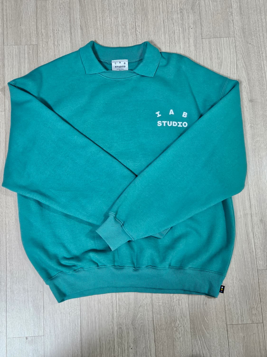 아이앱스튜디오 민트 맨투맨 L사이즈 상품이미지1