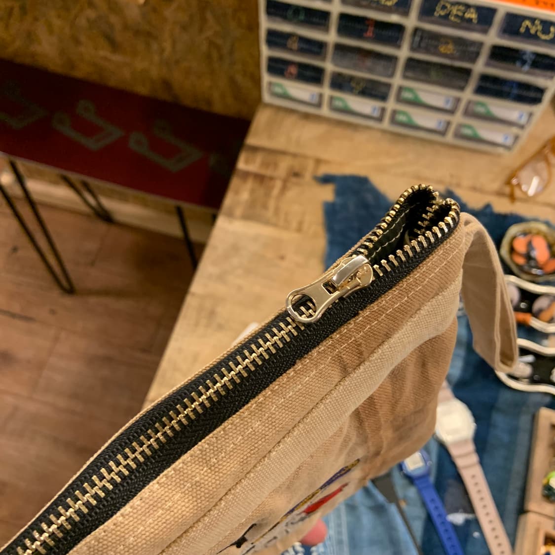 빈티지 리워크 파우치 상품이미지3