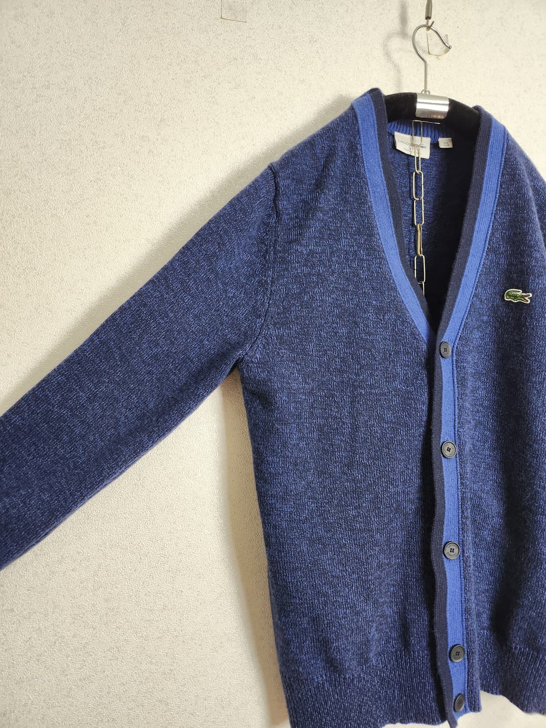 라코스테 메리노울100 가디건 M 상품이미지5