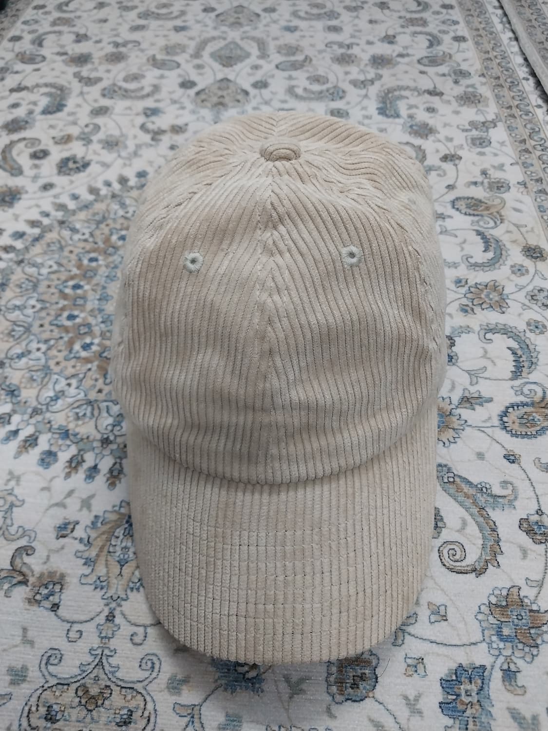 jpn ships 베이지 코듀로이 볼캡 모자 상품이미지1