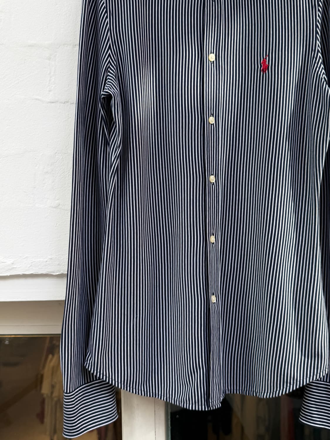 Polo Ralph Lauren 스트라이프 니트 드레스 셔츠 S 상품이미지4