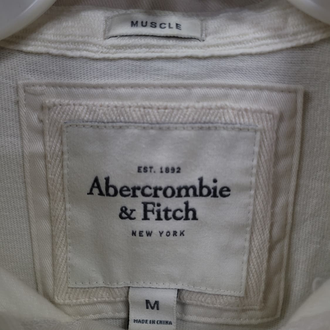 Abercrombie 아베크롬비 빈티지 Y2K 헨리넥 셔츠  상품이미지4
