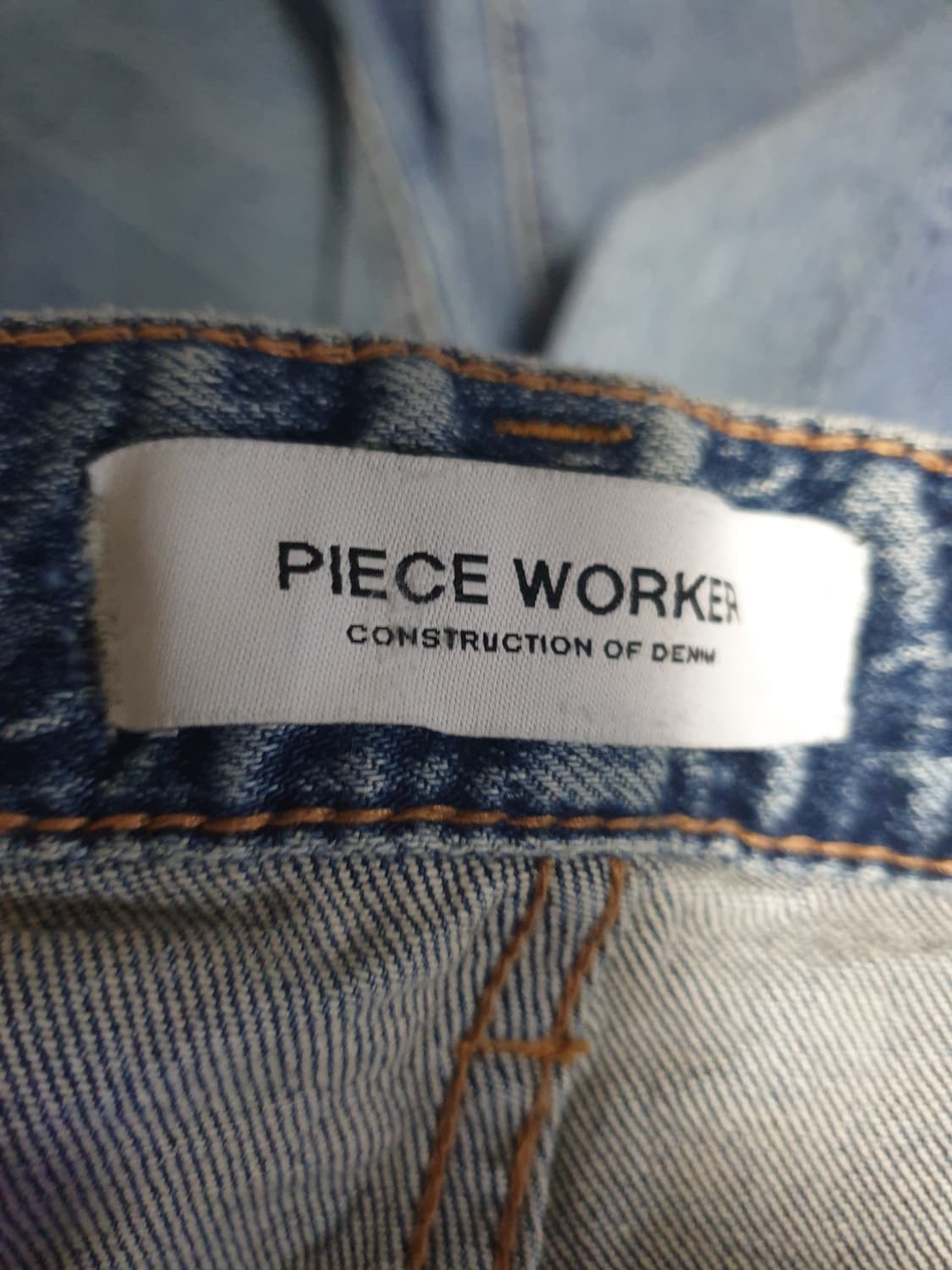 피스워커 NEW STAN 핏 워싱 스판 데님진 미디엄블루 (29) 상품이미지7