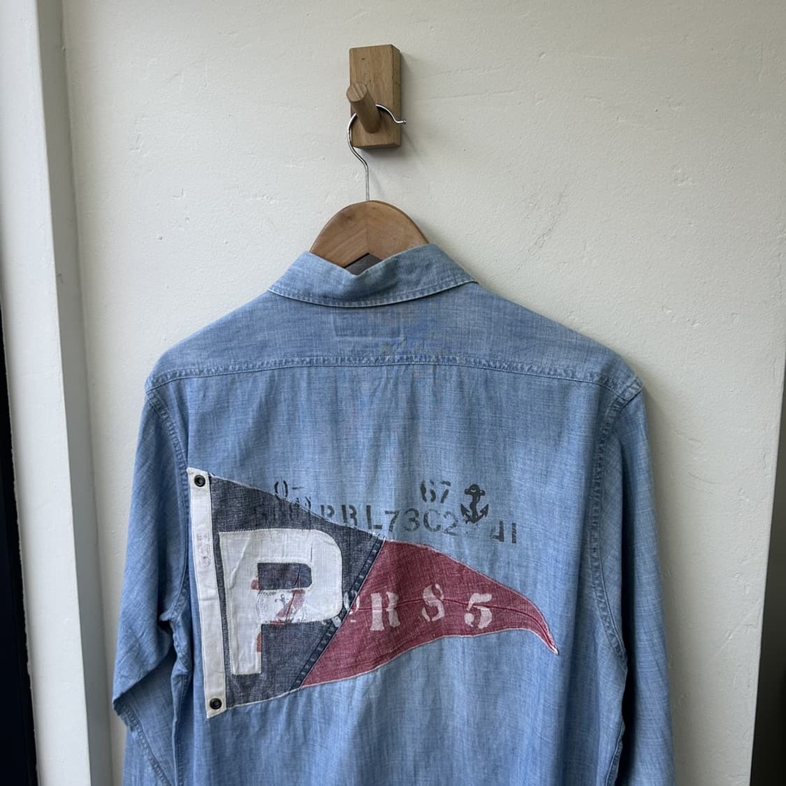 15879 - 폴로 랄프로렌 RLYC 요트클럽 샴브레이 셔츠 상품이미지4