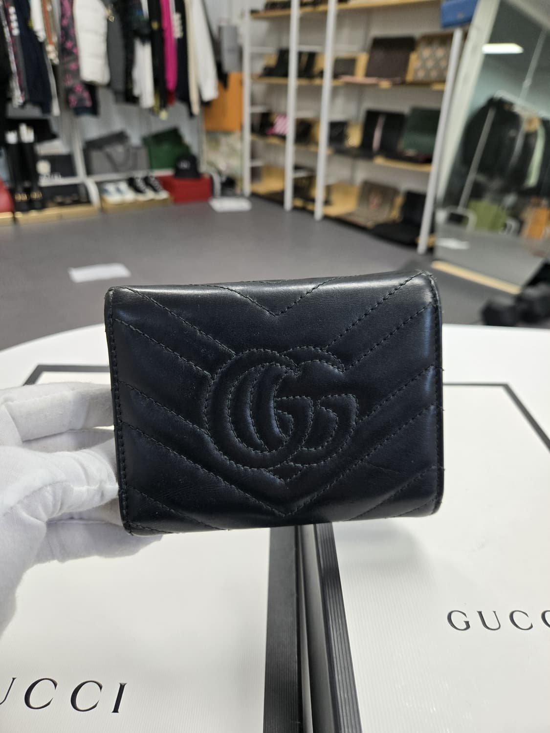 [A급컨디션]구찌 마몬트 삼단지갑 상품이미지2