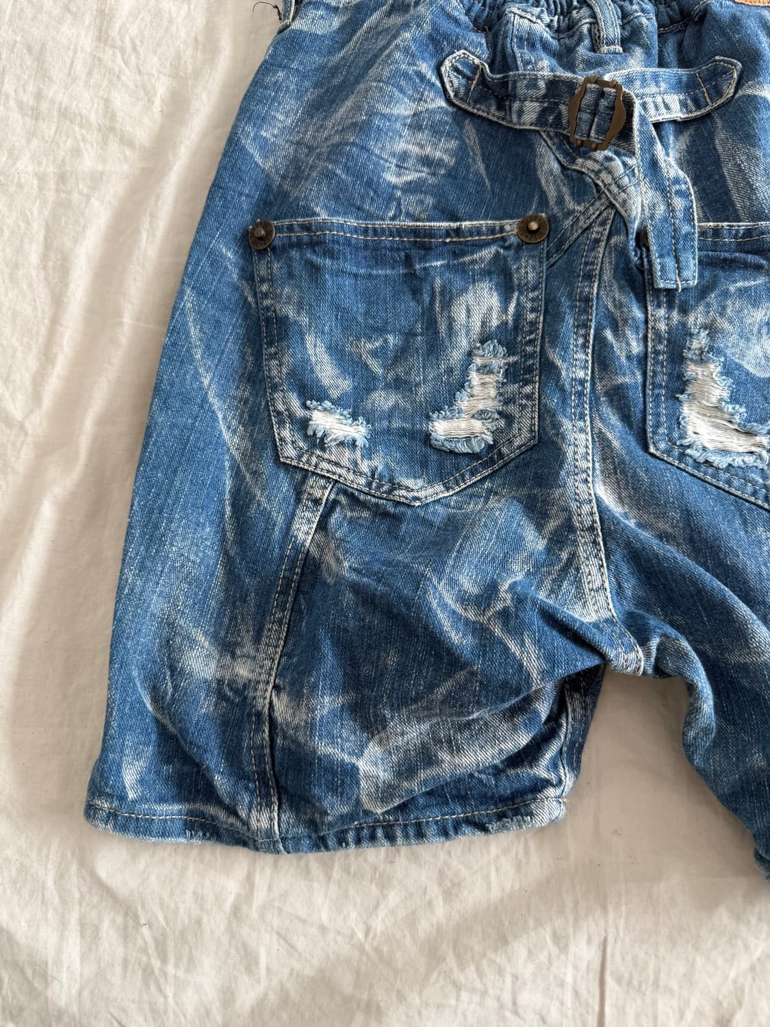 디그딥 하이웨스트 니혼진 너드 와투케 펑크 데님 팬츠 상품이미지7