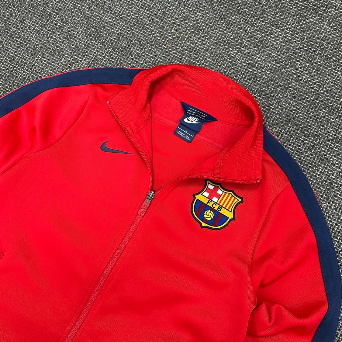 나이키 00s 올드스쿨 바르셀로나 빈티지 져지 우먼L(XS) 상품이미지4