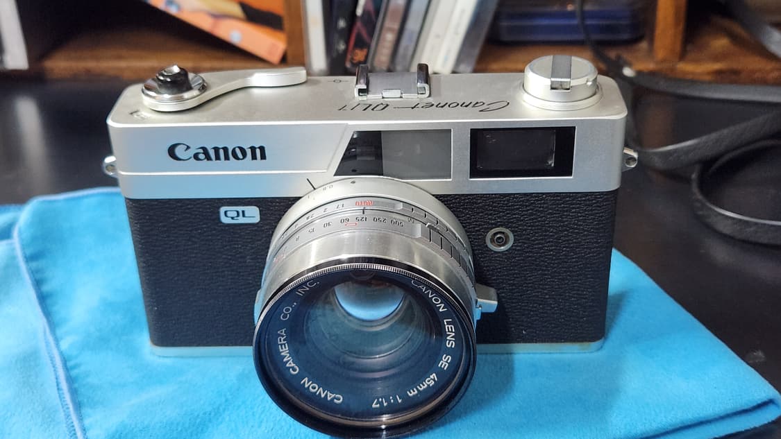 캐논 캐노넷 QL17 45mm f1.7 필름카메라 상품이미지1