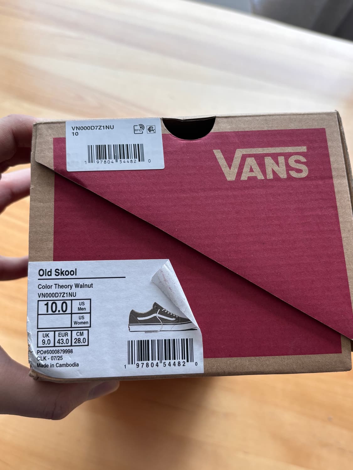 반스 올드스쿨 월넛 브라운 280 상품이미지7