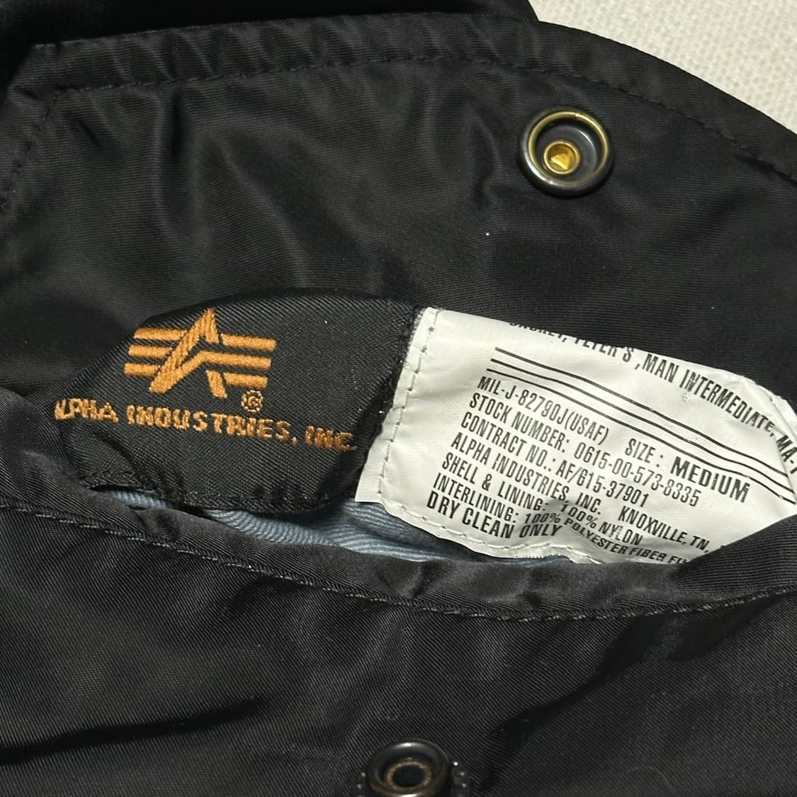 M 알파인더스트리 리버시블 ma-1 항공 자켓 상품이미지6