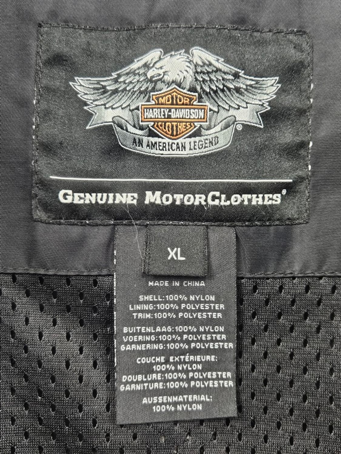 할리데이비슨 바앤실드 봄버 바이커 자켓 ( XL ) / 11577 상품이미지8
