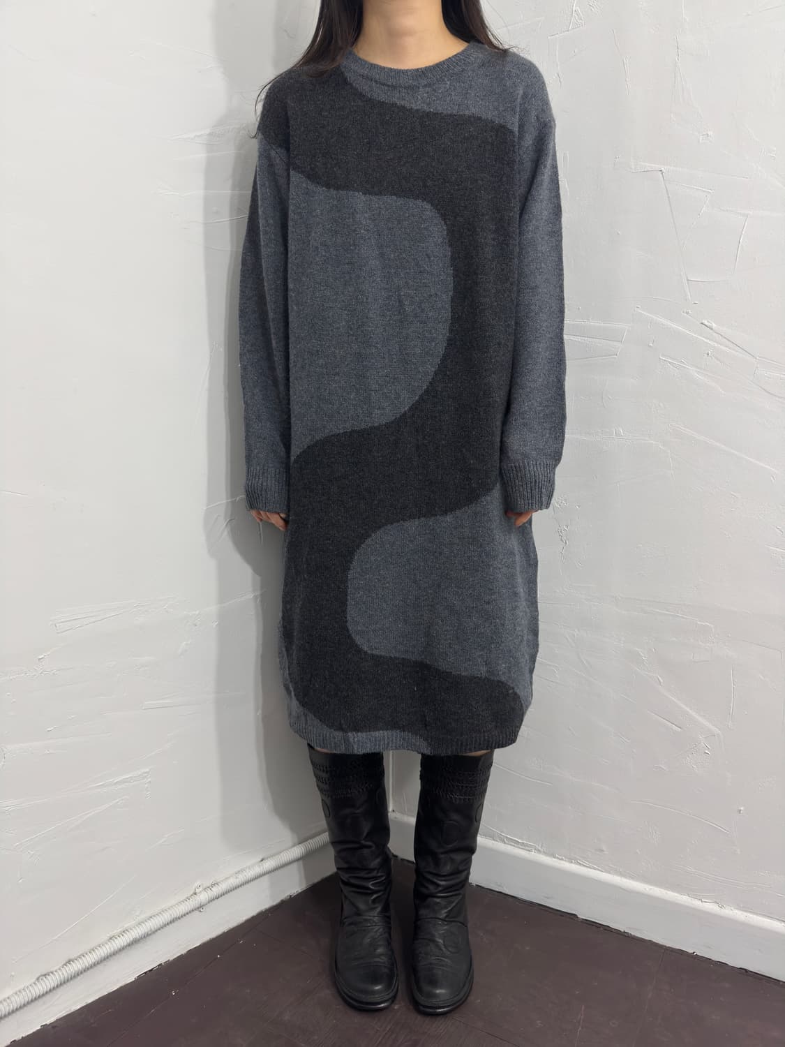 uniqlo x marimekko knit onepiece 상품이미지3