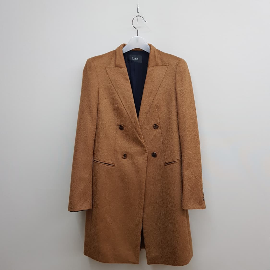 한섬 타임 캐시미어 더블코트 82-94-160사이즈 상품이미지1