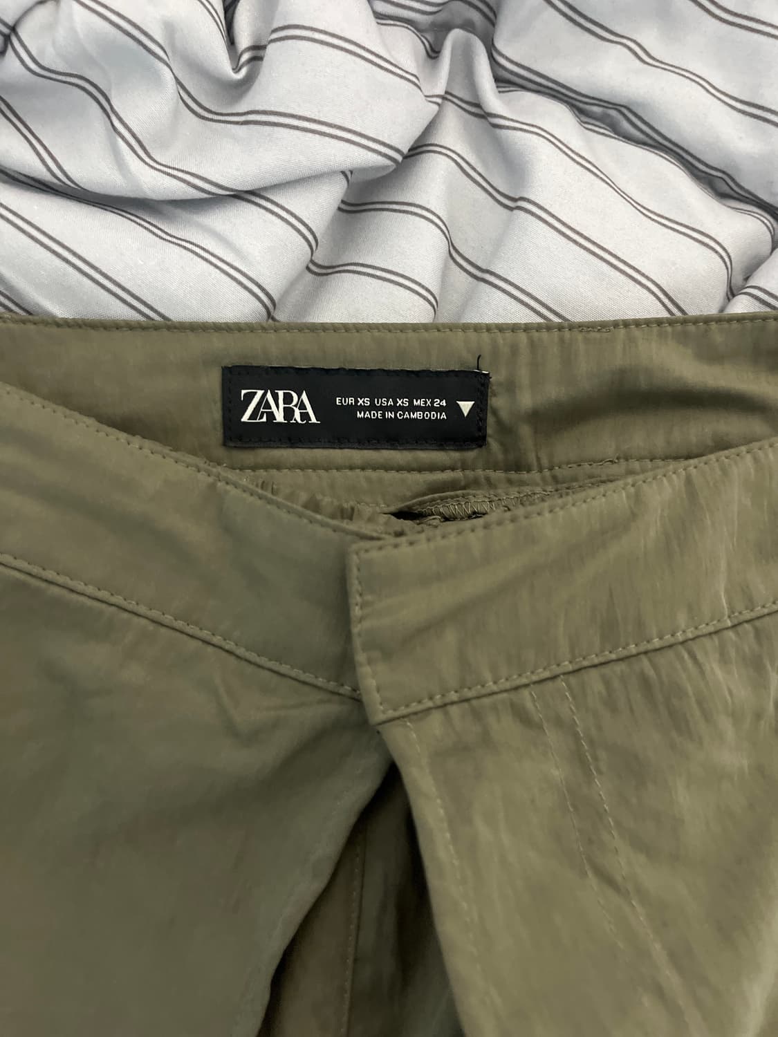 자라 zara 디테처블 나일론 스커트 팬츠 상품이미지6