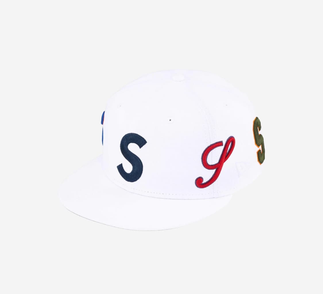Supreme Multi S Logo New Era White - 25S 상품이미지1