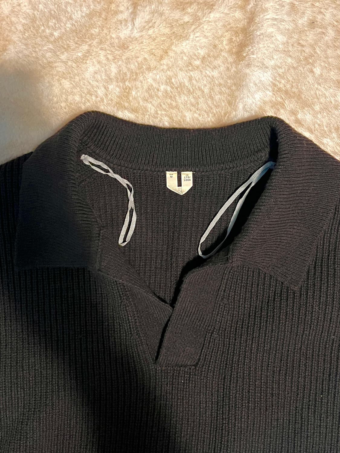 아르켓 니트 폴로 점퍼 M사이즈 상품이미지6