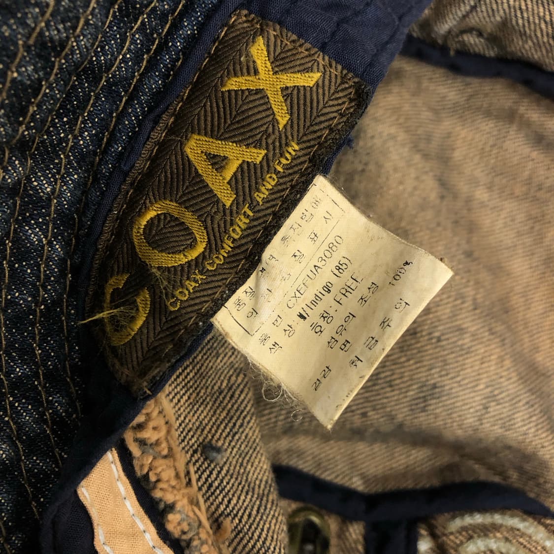 빈티지 Coax 데님 버킷햇 상품이미지5