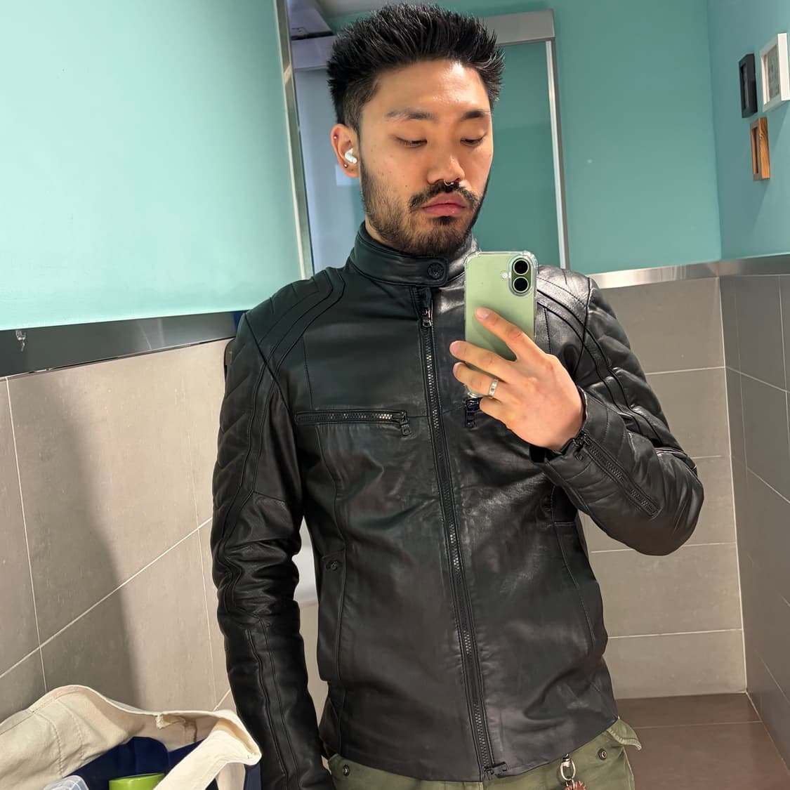 아르마니 익스체인지 바이커 자켓  상품이미지6