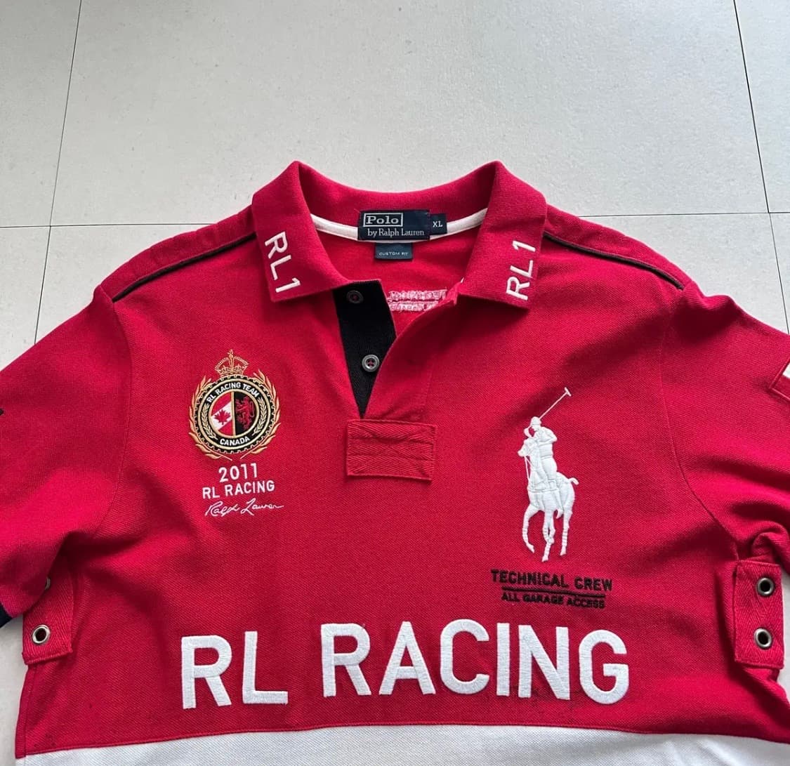 폴로 한정판 레이싱팀 캐나다 럭비PK 상품이미지3