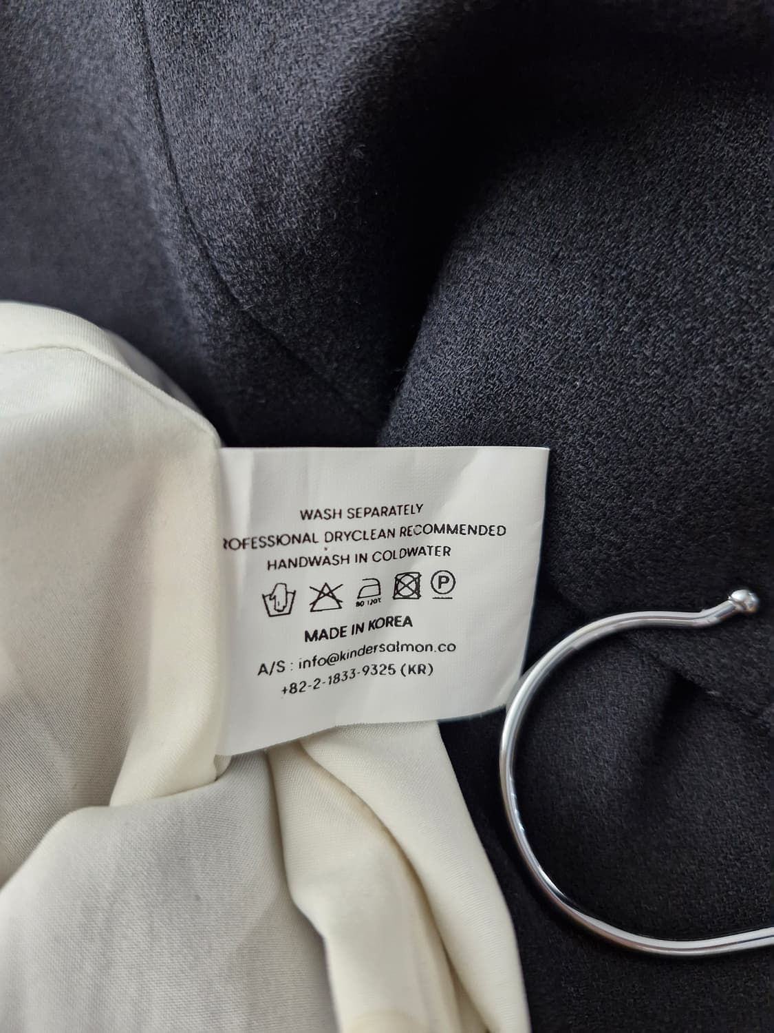 KINDERSALMON 킨더살몬 클래식 미니 드레스[M] 상품이미지8