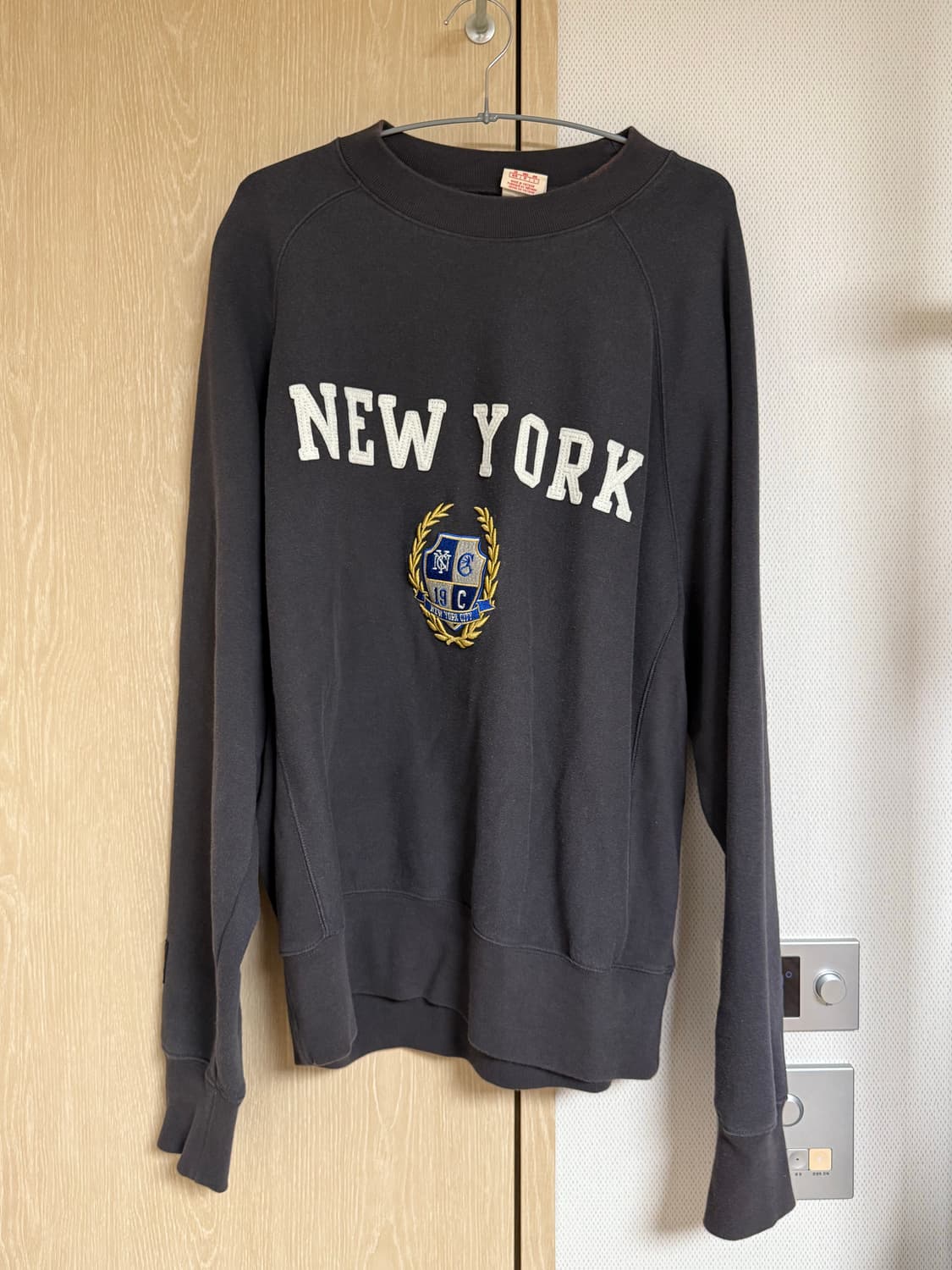 (M) 빈티지 챔피언 맨투맨 (NY) 상품이미지1