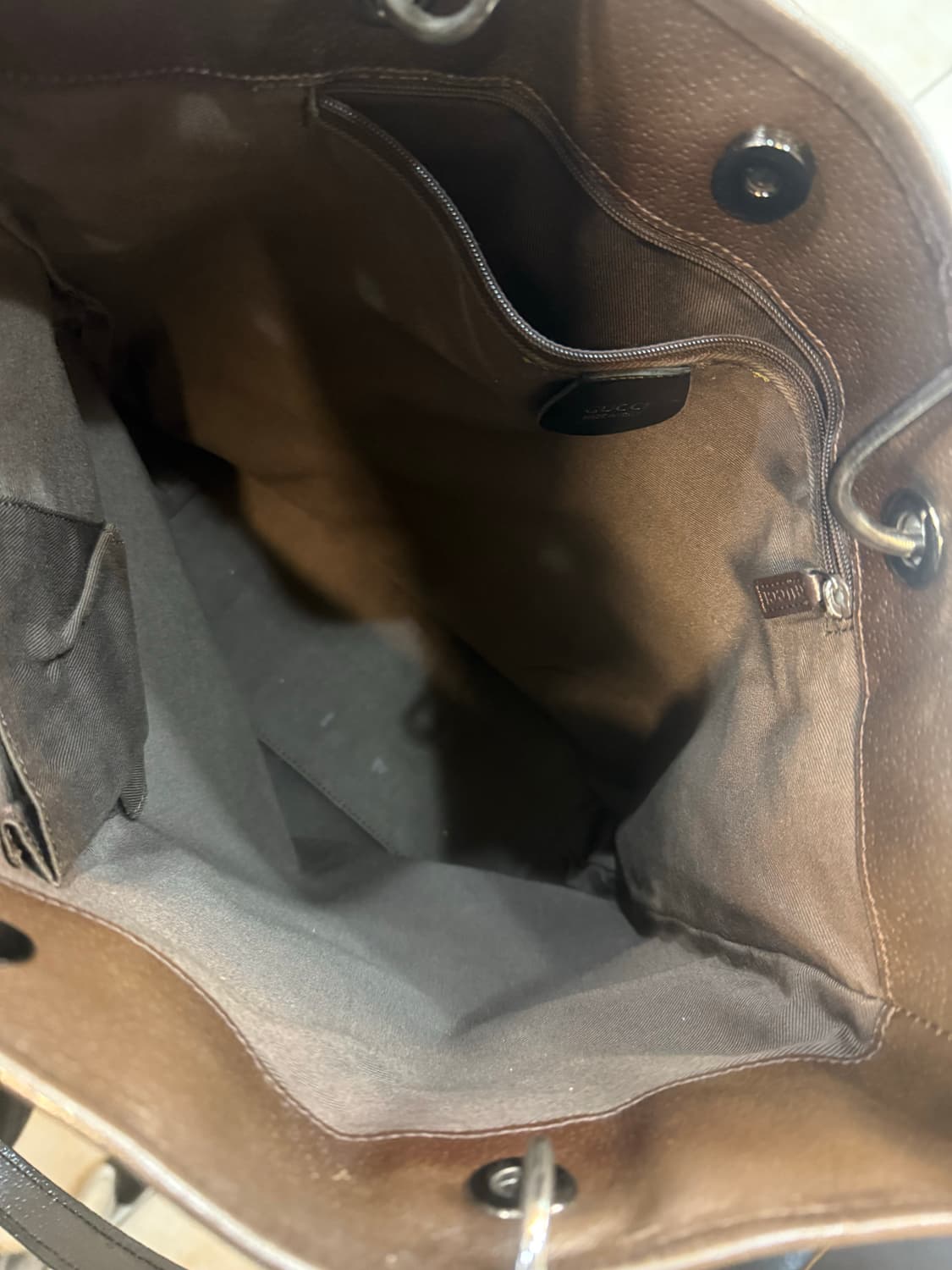 정품 구찌 GG 자가드 쇼퍼백 팝니다 상품이미지7