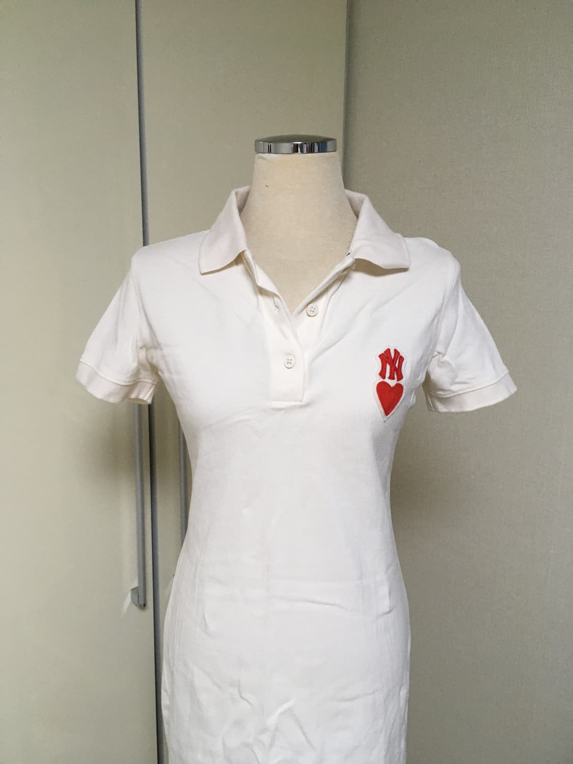 MLB 슬림핏 피케원피스 상품이미지4