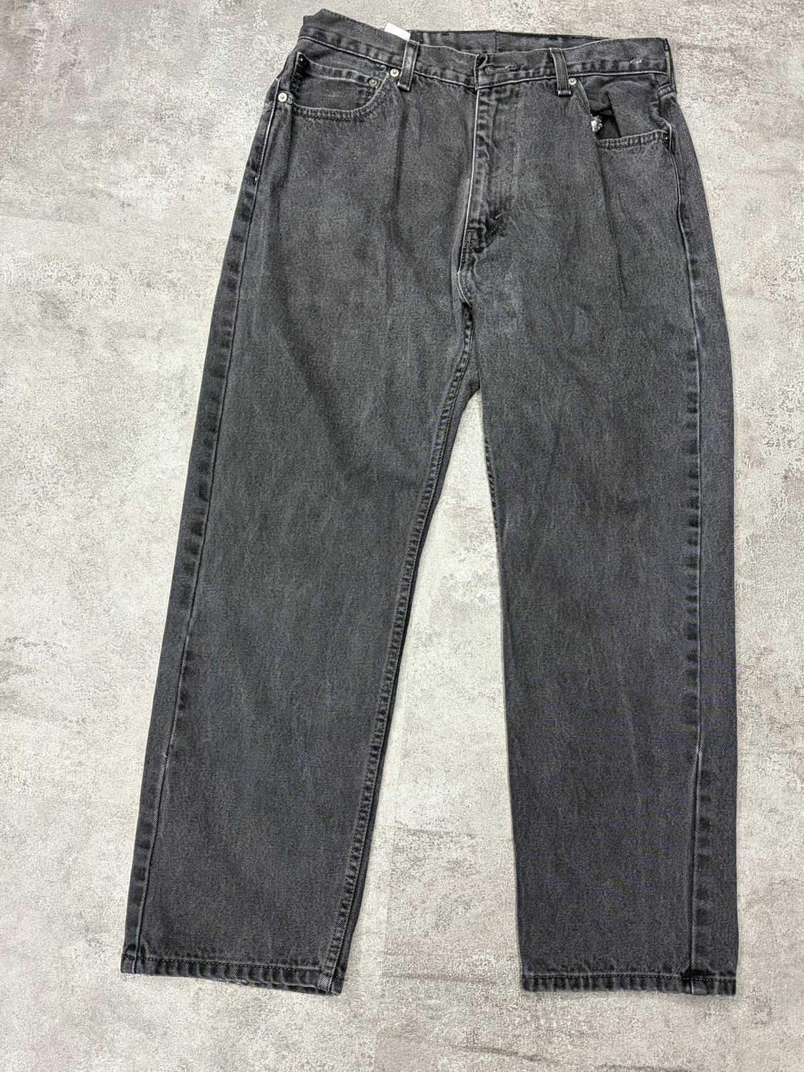 Levis 리바이스 505 블랙 데님 팬츠 상품이미지4