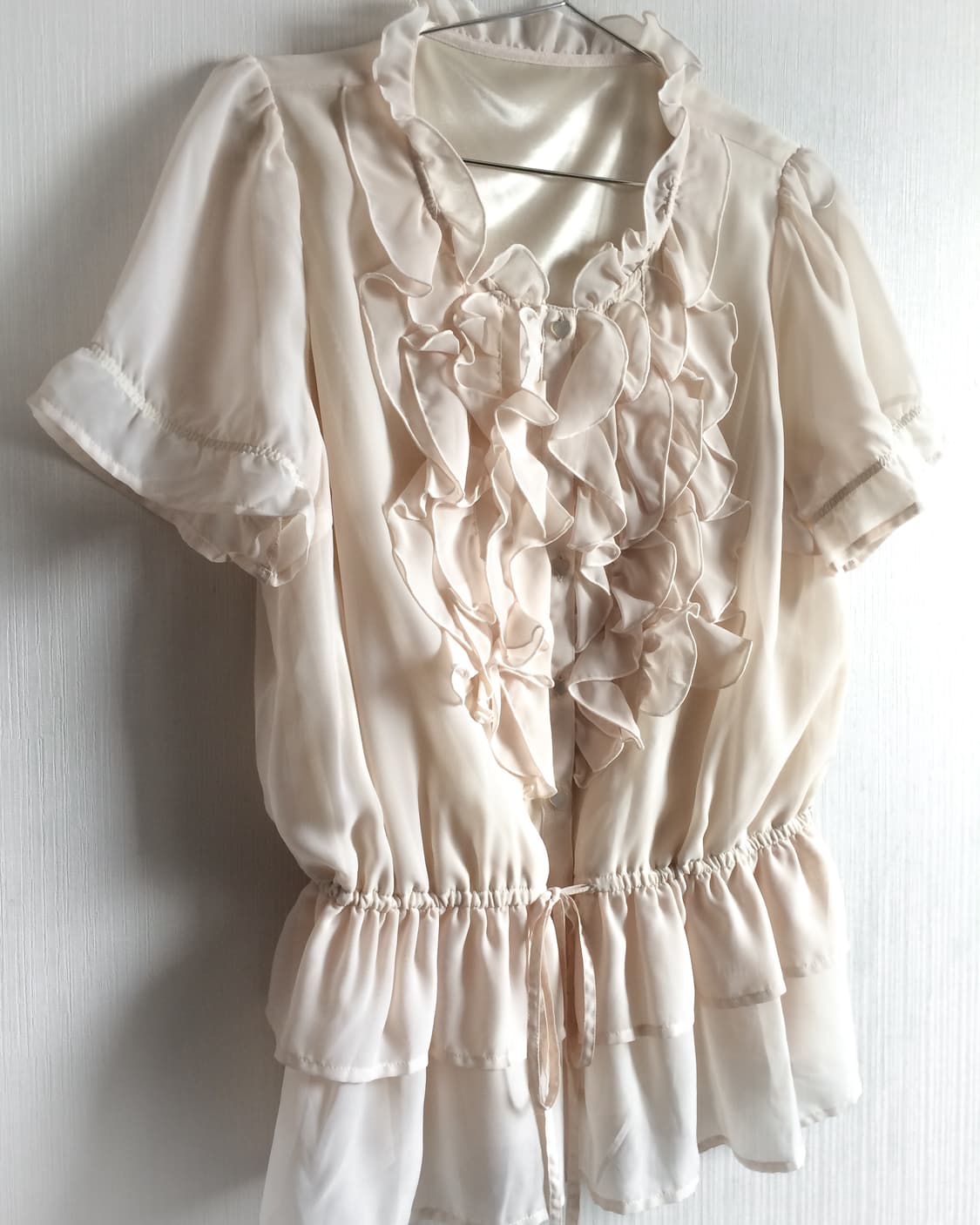 Ruffle point blouse 상품이미지3