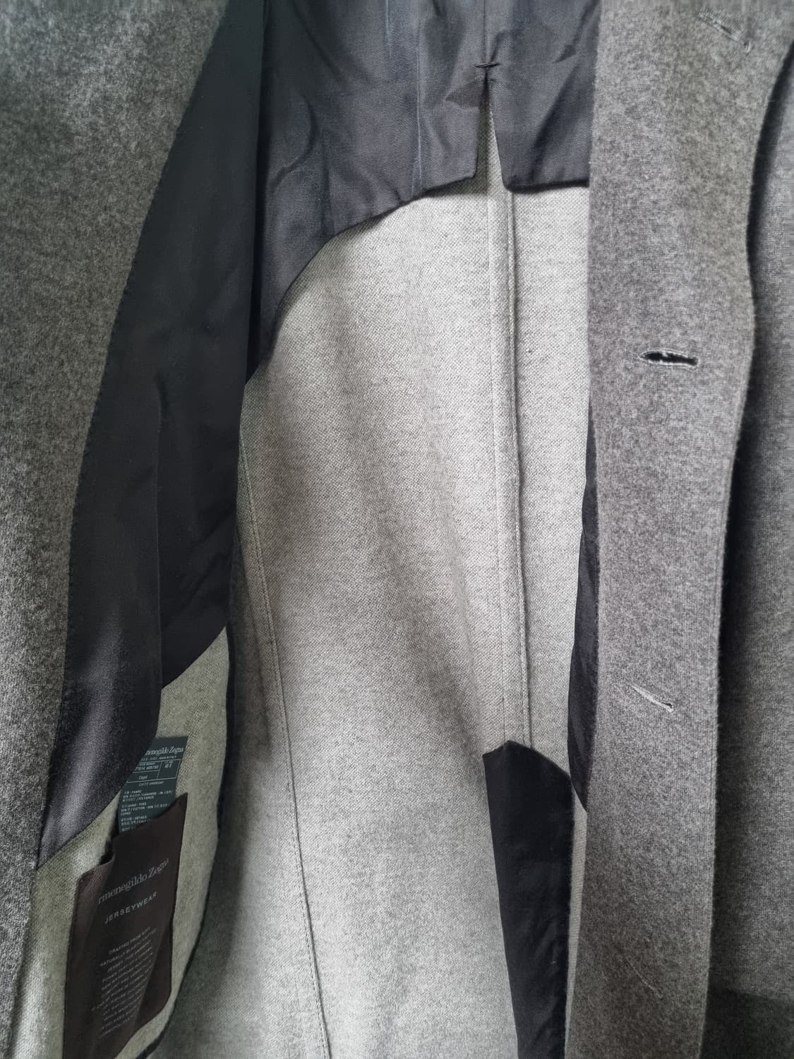 정품) 제냐 리버시블 캐시미어 코트  상품이미지4