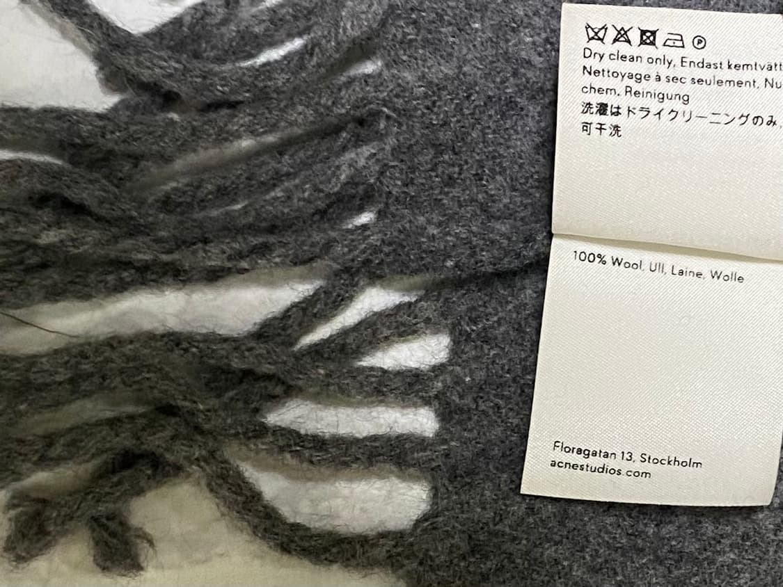 아크네스튜디오 울 롱 머플러 목도리 상품이미지4