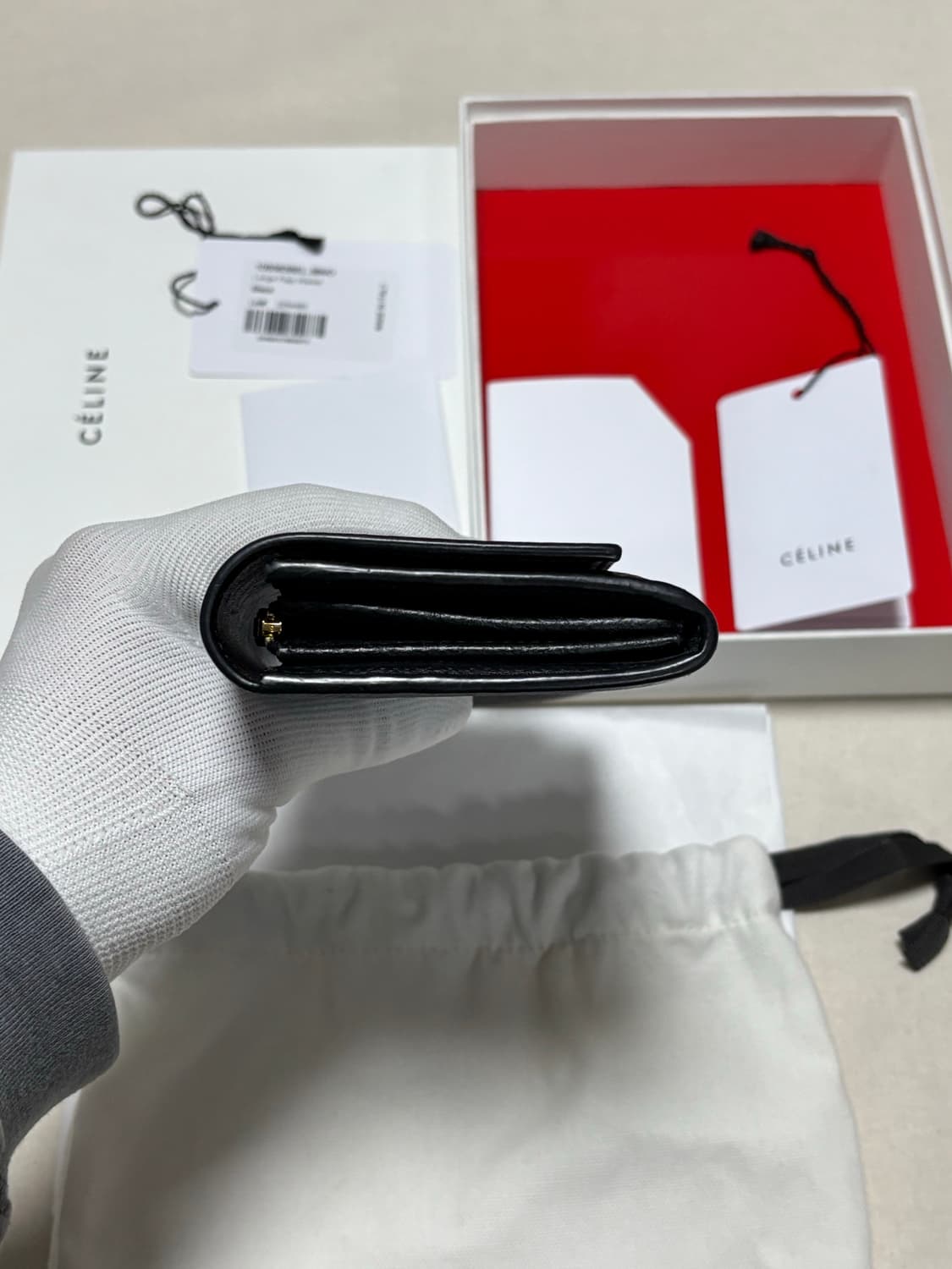 [풀구성] 셀린느 플랩 장지갑  상품이미지3