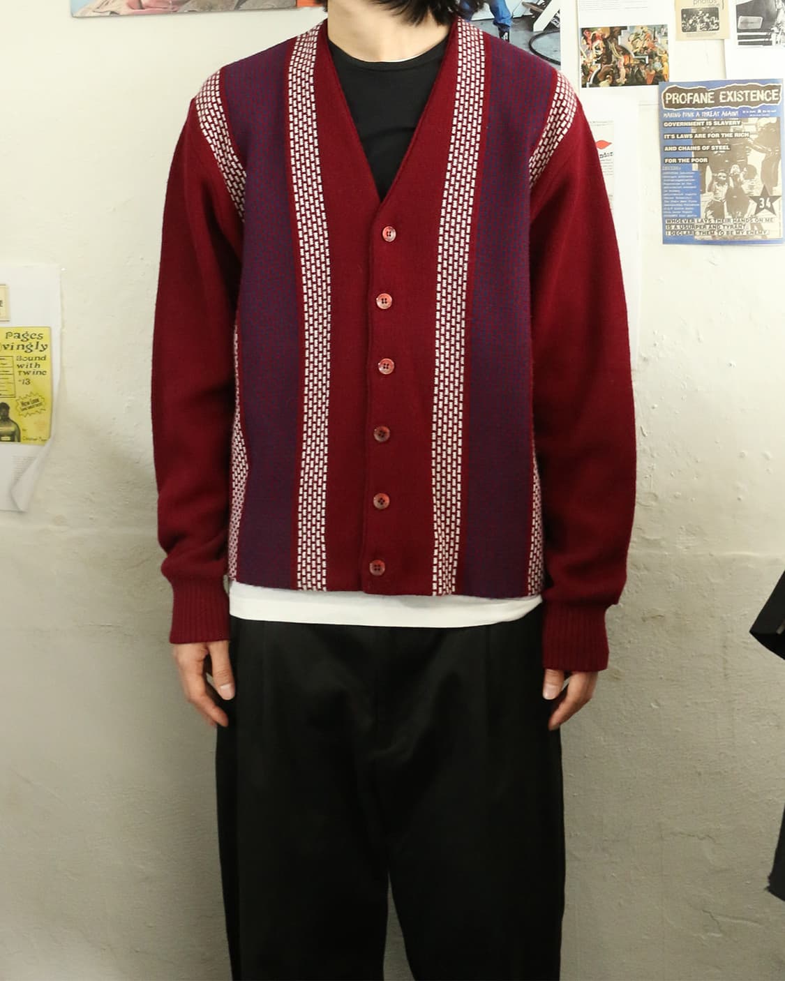 80s 로커빌리 가디건 상품이미지3